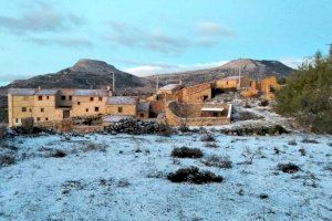 Nieve y lluvia: toda la Comunitat Valenciana en alerta amarilla este lunes