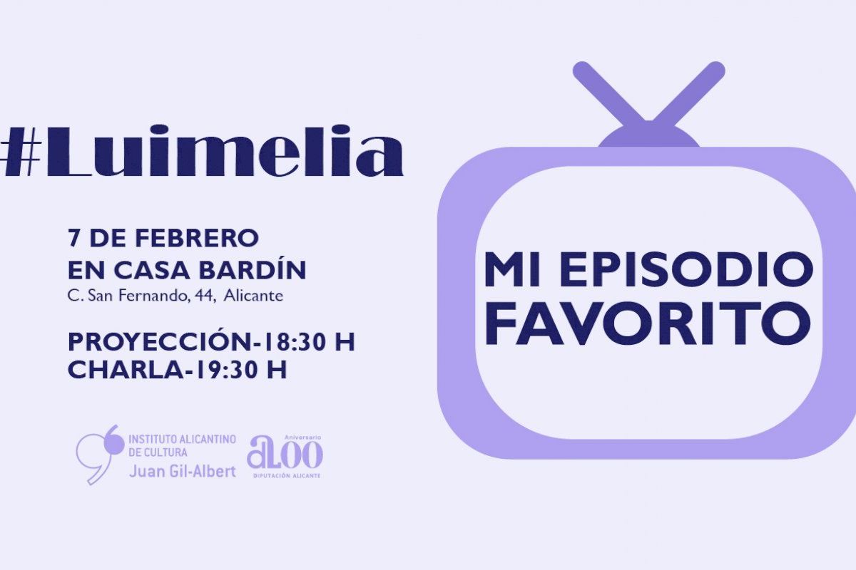 El Instituto Gil-Albert presenta esta semana una charla con Asunción Valdés y un ciclo sobre series de televisión