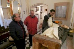Se inicia la restauración de la imagen de Sant Vicent Ferrer