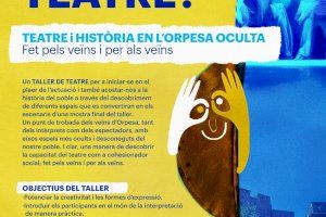 Oropesa del Mar abre las inscripciones del nuevo taller de Teatro