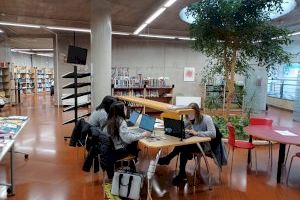 El servicio de bibliotecas y salas de estudio 24 horas de Paterna duplica el número de usuarios/as respecto al año pasado