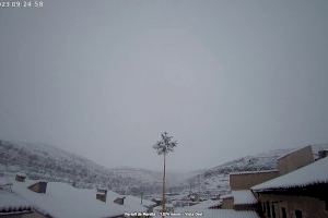 Quatre municipis de Castelló suspenen les classes pel temporal de neu