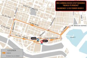 Cortes de tráfico en València este domingo: ¿En qué calles no se podrá aparcar?