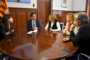 Visita de la Delegada de Gobierno Pilar Bernabé a Alcoy