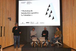 Los arquitectos de Valencia crean una instalación expositiva para el festival urbano La Valentina