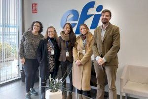 El Pacto por el Empleo de los Municipios Cerámicos arranca nuevas vías de colaboración con la empresa EFI Cretaprint