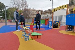 El Ayuntamiento de Rafal renueva la zona de juegos infantiles del parque Los Labraores con fondos europeos