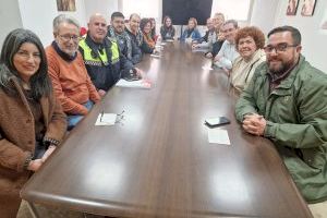 Ramón Marí reúne al personal técnico municipal y a los colectivos locales, que han contribuido al éxito de la Fira de Sant Blai