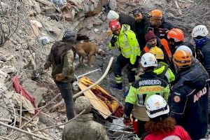 Los bomberos de Alicante centran sus labores de rescate y salvamento en Adiyaman, en el sureste de Turquía