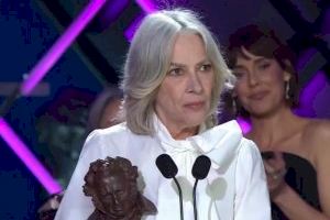 La valenciana Susi Sánchez, mejor actriz de reparto en los Goya