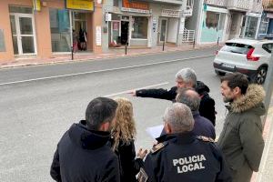 Benitatxell millora la seguretat i la mobilitat per als vianants en el punt negre de Capelletes i la carretera de Moraira