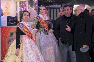 Las Falleras Mayores de Alaquàs inauguran la Feria de Carnaval