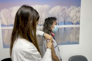 Tasa del 100% de vacunación de gripe entre el personal sanitario del Departamento Alicante - Sant Joan