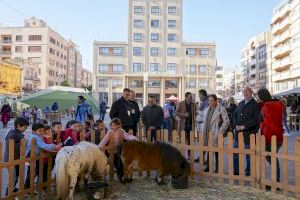 Vila-real apropa els animals als més menuts amb la granja escola medieval de les festes fundacionals