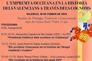Especialistas en antroponimia debaten en la UV sobre la huella occitana en la historia valenciana a través de los apellidos