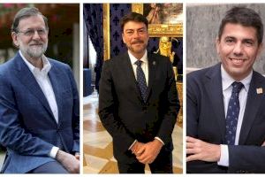 Mariano Rajoy y Carlos Mazón arroparán a Luis Barcala en su presentación como candidato de Alicante