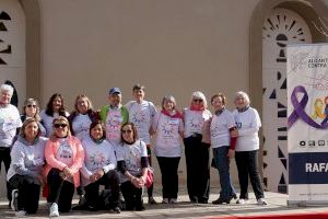 Rafal celebra una marcha contra el cáncer con la participación de 200 personas