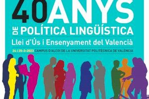 Alcoy vuelve a acoger las Jornadas de Sociolingüística los próximos días 24 y 25 de marzo