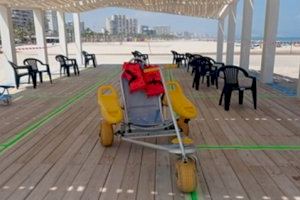 Alicante presenta la Playa del Postiguet al galardón Bandera Ecoplayas 2023 por su limpieza, servicios e innovación