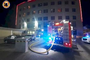 Un incendio en un hotel de Catarroja obliga a evacuar las instalaciones