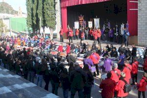 Las Asociaciones de Bombos y Tambores de la provincia de Castellón se reencuentran en Almenara tras la pandemia