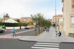 L'Olleria inicia la fase 1 de las obras de urbanización de la Avenida Diputación