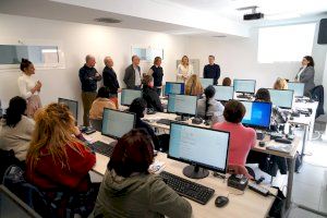 Benetússer inaugura su aula de informática con un curso para personas desempleadas
