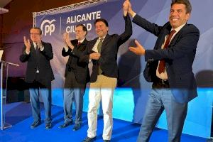Mazón y Rajoy piden el apoyo a Barcala para gobernar Alicante "ante el riesgo de los partidos populistas y extremistas"