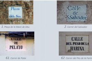 El Ayuntamiento de València protegerá las placas de nombres de calle con valor patrimonial