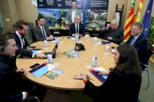 Ximo Puig ha mantenido una reunión con el presidente de Secuoya y embajador honorífico de Spain Film Commission, James Costos