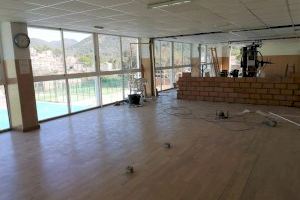 Serra reforma el gimnàs municipal per convertir-lo en un espai més funcional