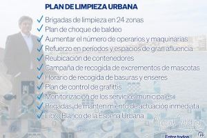Zaragoza: “Villajoyosa mejorará la limpieza y el aseo urbano y recuperará su imagen acogedora y atractiva para los vecinos y visitantes”