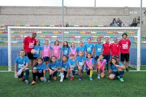 El equipo Sub’12 del Atlético de Aspe juega la Copa Federación de fútbol femenino