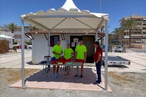 Santa Pola contará con servicio de socorrismo desde el sábado en la Playa de Levante