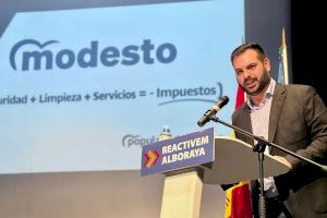 El PP presenta a su candidato a la Alcaldía de Alboraya, Modesto Martínez