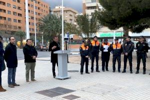 Elche dedica un espacio público a Protección Civil por sus 25 años de leal servicio al municipio y a sus habitantes