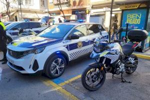 Aldaia refuerza su Policía Local con ocho nuevos vehículos motorizados