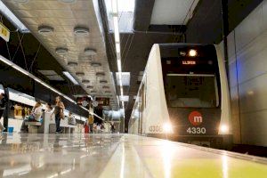 Els maquinistes del metre de València convoquen una vaga que afectarà en dies de Falles 2023