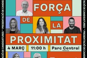 Compromís presenta les seues candidatures  "de proximitat" en un acte a València