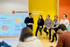 Compromís presenta un proceso participativo abierto para determinar “Las 10 propuestas prioritarias para Castelló”