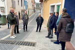 La Diputación hace posible la rehabilitación integral de la calle Arrabal de Tuéjar