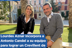 Lourdes Aznar ficha a Antonio Candel, vicepresidente de la Asociación de Moros y Cristianos para el proyecto del PP