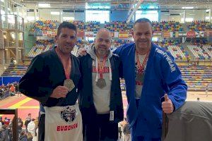 Pódium para tres deportistas de Castelló, Moncofa y Alfondeguilla en el campeonato de España de Jiu Jitsu Brasileño