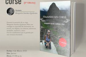 Margarita Sánchez-Quiñones presenta su novela “Viajando sin Corsé”