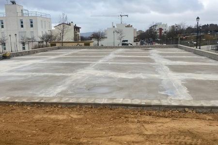 Requena inicia la construcción de una pista polideportiva en Huerta Honrubia