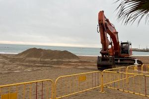 Costas inicia la remodelación y construcción de los espigones de las playas del Fortí y Fora del Forat