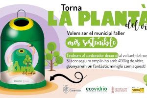 Ecovidrio i l'Ajuntament de Catarroja fomenten el reciclatge d'envasos de vidre durant les Falles 2023