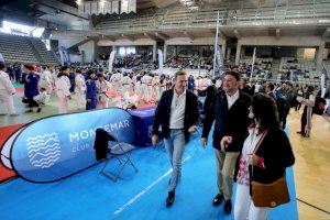 Barcala resalta la condición de Alicante como “referente mundial” del judo en la apertura de la Super Copa de España