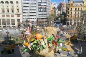 La falla infantil de València celebrará la llegada de sus ninots con una fiesta