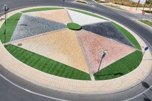 El Ayuntamiento de la Vila Joiosa finaliza las obras de la rotonda de la N-332a en el polígono del Torres con carretera del puerto